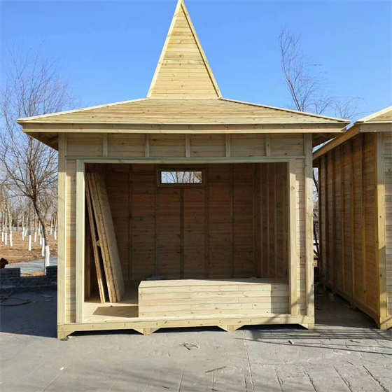 濟南個性木屋售賣亭制作
